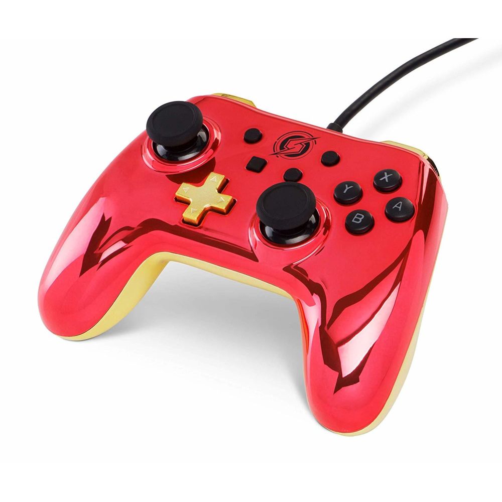 Manette Nintendo Switch Filaire Metroid Chrome