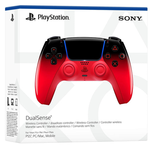 Manette PS5 DualSense Hyperpop Techno Red