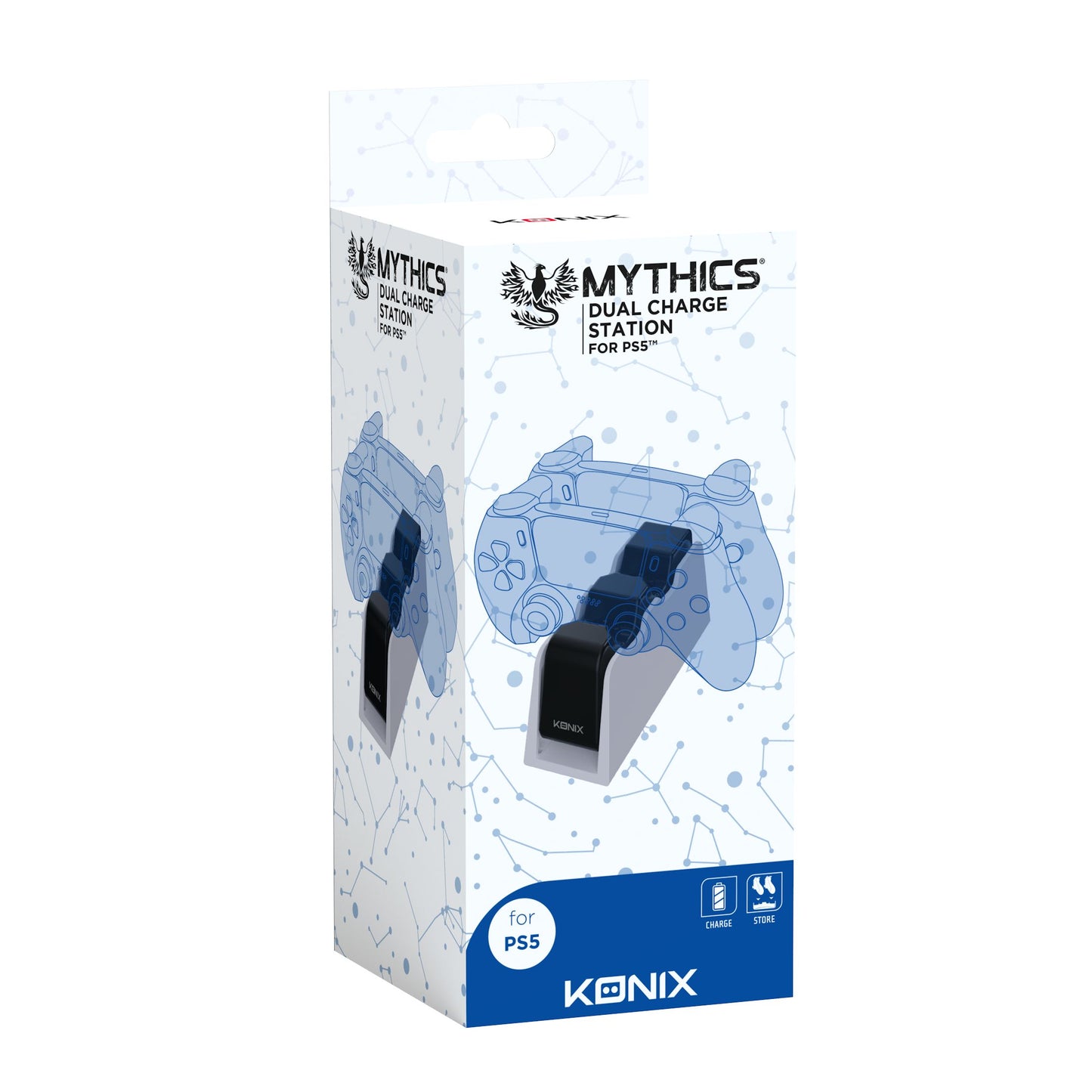 Konix Mythics Dual Charge Station For PS5