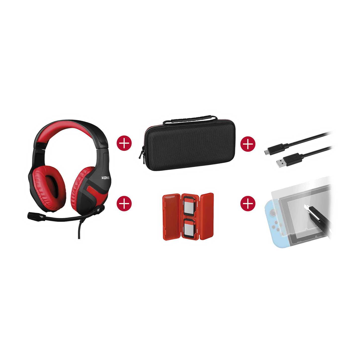 Gamer Pack Pour Nintendo Switch Konix Mythics 5 IN 1