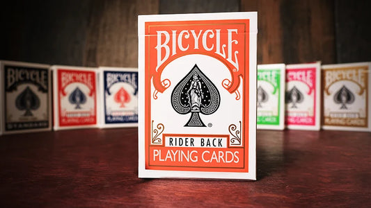 Bicycle Rider Back Colored