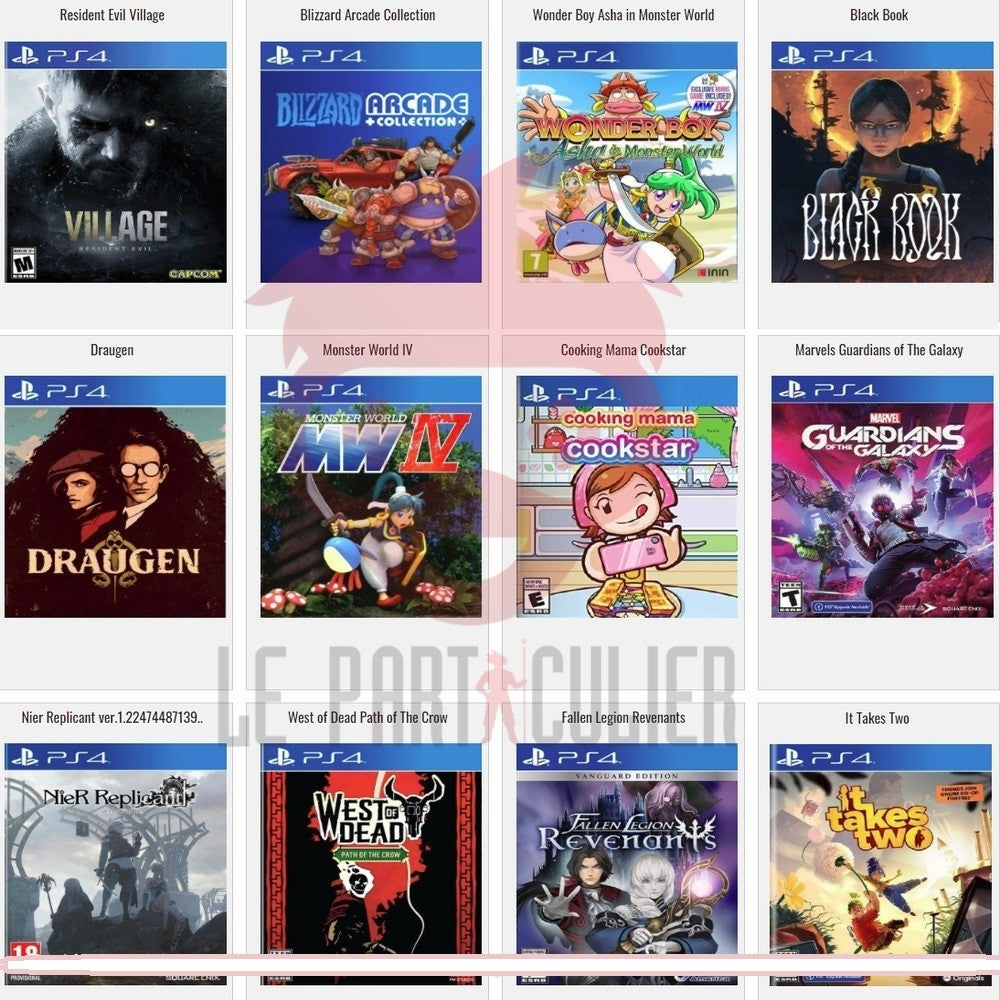 Chargement Jeux PS4 (Version 11.00 Maximum)