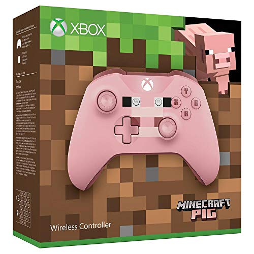 Manette Sans Fil Xbox One Edition Limitée Minecraft Pig