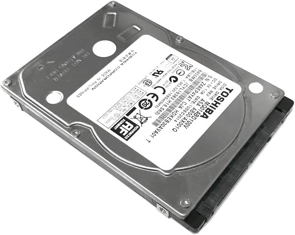 Disque dur interne 2,5" HDD Toshiba 1 TB