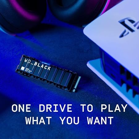 SSD Western Digital 1TB WD_Black SN850P M.2 NVMe fot PS5