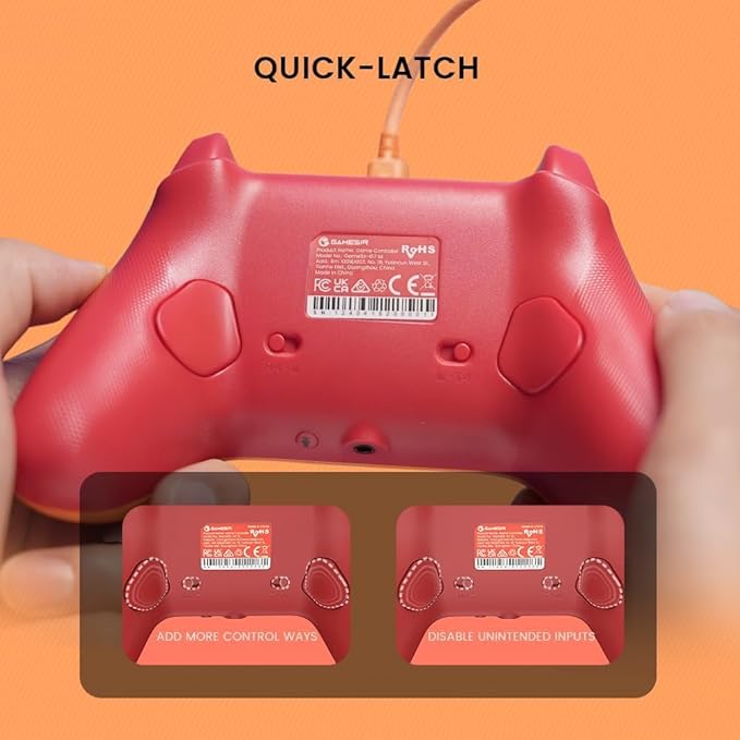 Manette GameSir G7 SE Xbox Wired Controller - Vibrant Orange