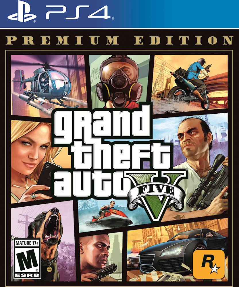 Grand Theft Auto V : Premium Edition (GTA 5) PS4 Occasion ♻️