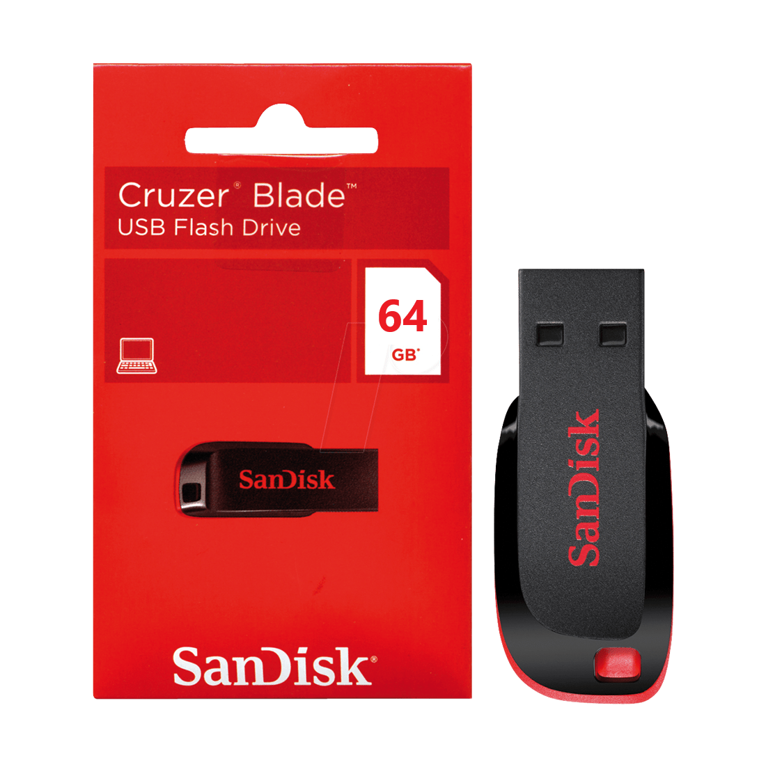 Flash Disque Sandisk Cruzer Blade 64Go