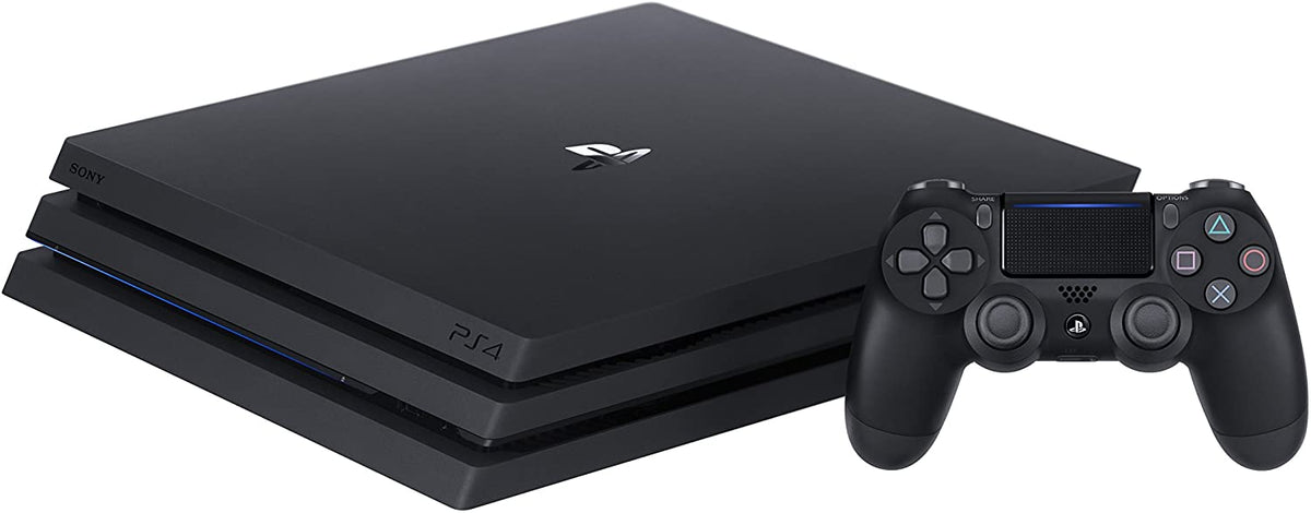 بلايستيشن 4 برو / PS4 Pro سعة 1 تيرابايت معدّل + ألعاب مستعملة ♻️