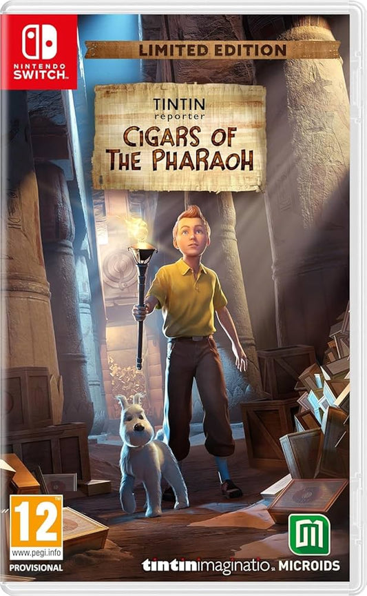 Tintin Reporter - Cigars of the Pharaoh (SteelBook) Nintendo Switch