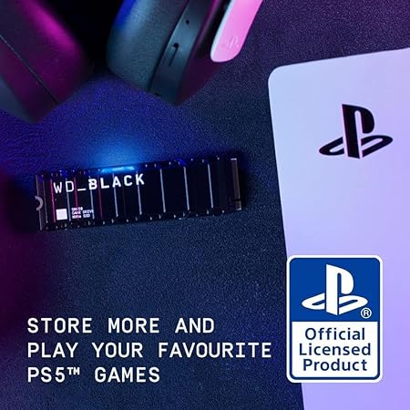 SSD Western Digital 1TB WD_Black SN850P M.2 NVMe fot PS5