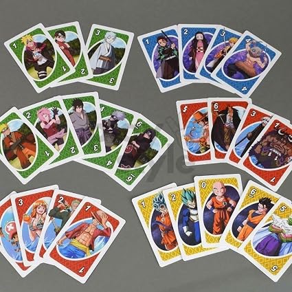 Jeu de carte Uno Anime