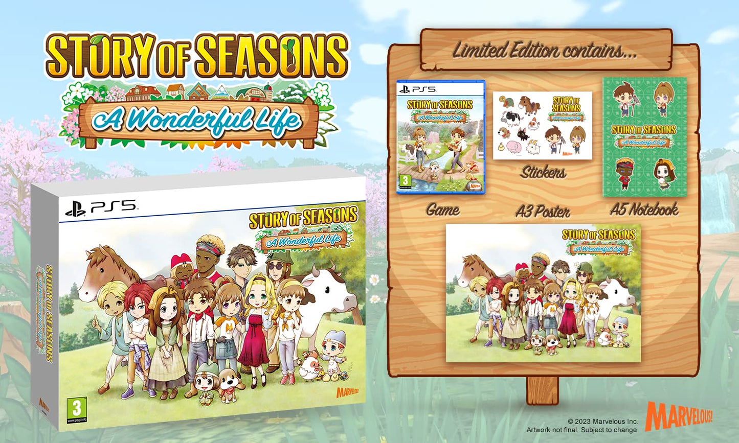 Story of Seasons : A Wonderful Life - Édition Limitée Ps5
