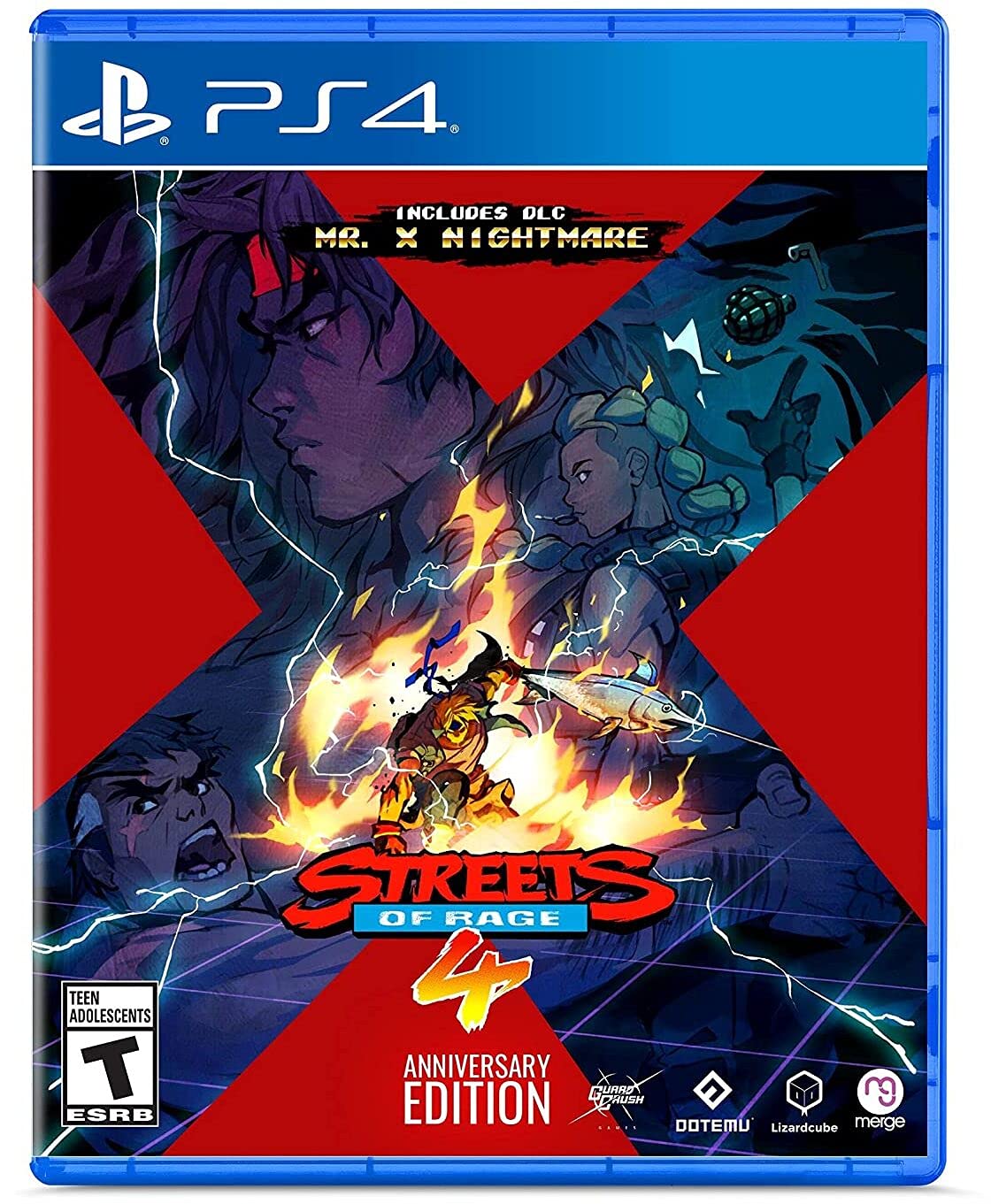 Streets Of Rage 4 Anniversary Edition + DLC MR.X NIGHTMARE