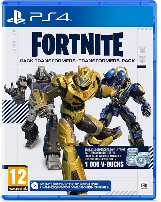 Code Fortnite - Transformers Pack + 1000 VBUCKS