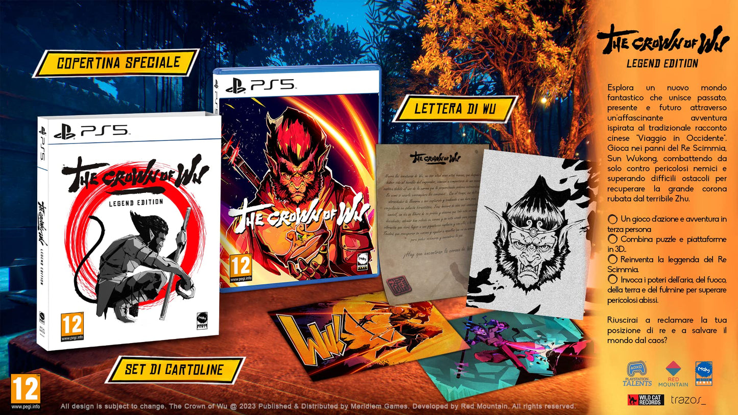 The Crown Of Wu Legend Edition Ps5