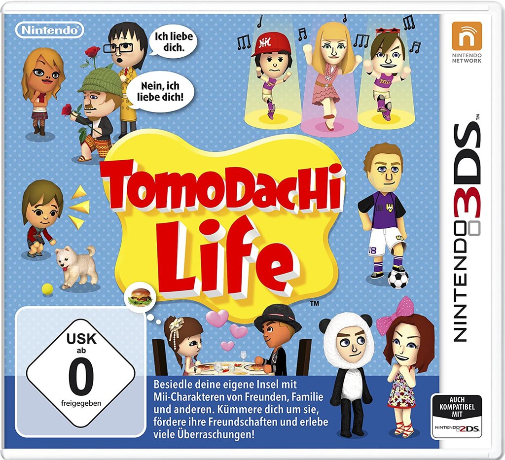 Cartouche Nintendo 3DS Tomodochi Life Occasion-♻️ Sans Boite