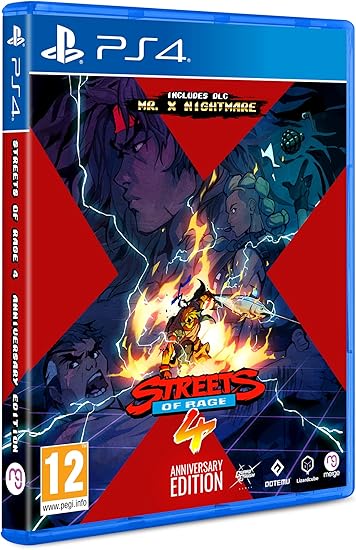 Streets Of Rage 4 Anniversary Edition + DLC MR.X NIGHTMARE