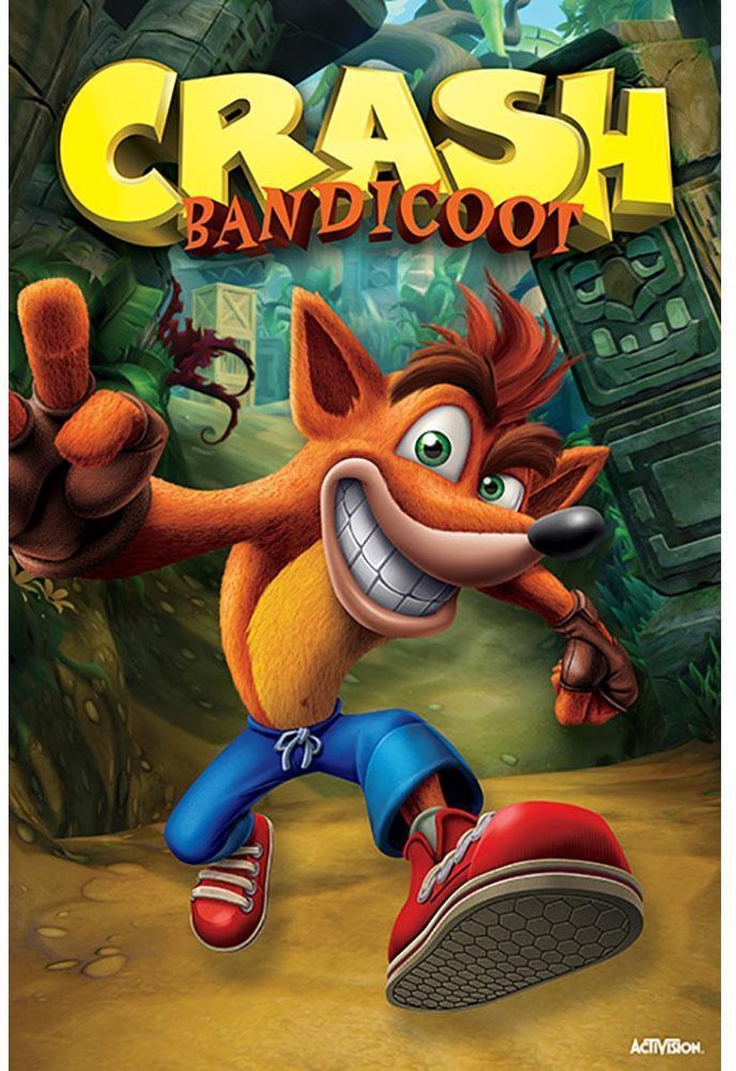 Crash Bandicoot: Next Gen Bandicoot 90 x 61 cm