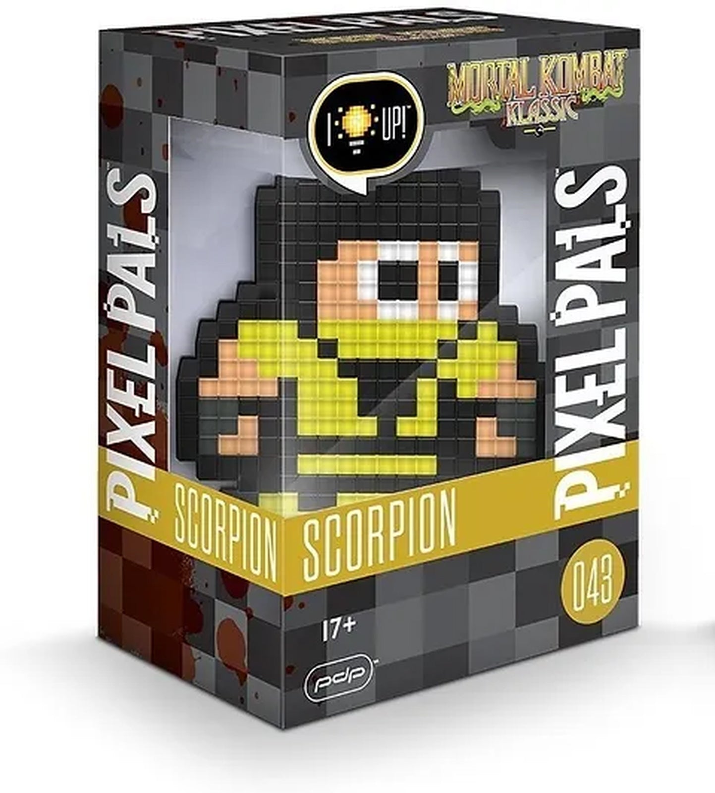 LAMPE Pixel Pals: Mortal Kombat - Scorpion 15cm
