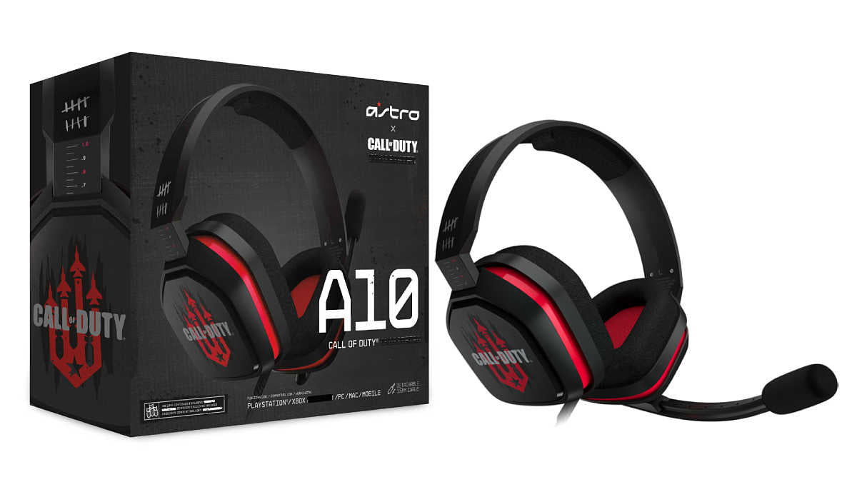 سماعة رأس سلكية ASTRO A10 | إصدار Call Of Duty | PS4/Xbox One/PC)