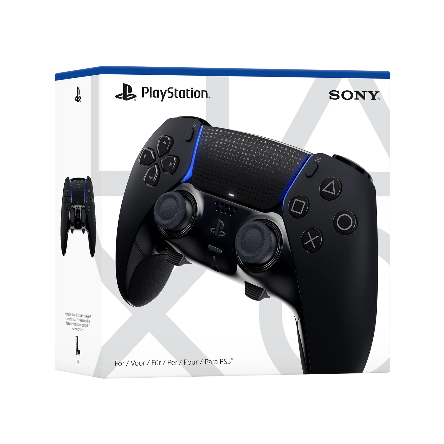 Manette PS5 Dualsense Edge Black Midnight Black Edition