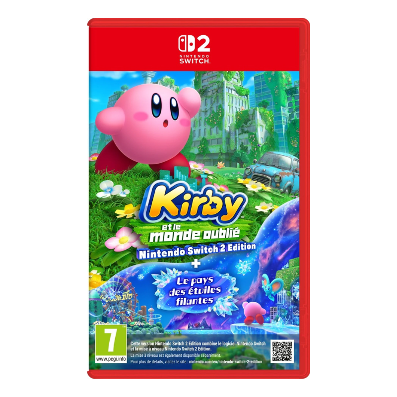 Kirby and the Forgotten Land + Star-crossed World Nintendo Switch 2 Occasion ♻️