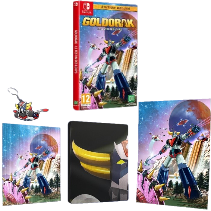 Goldorak : Le Festin des Loups - Deluxe Edition Steelbook -Nntendo Switch-