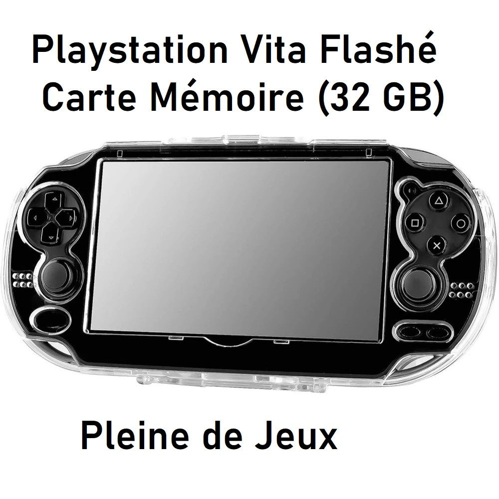 Playstation Vita (Ps Vita) + 32 Gb Flashé (Occasion + Garantie) ♻️