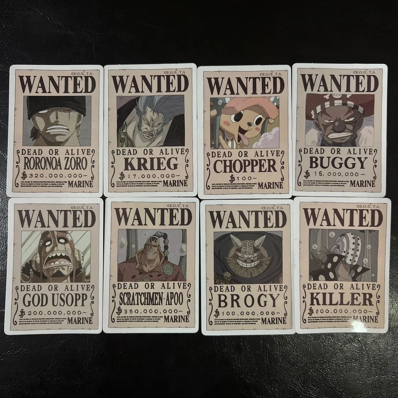 Pack de Stickers One Piece Wanted (V2)