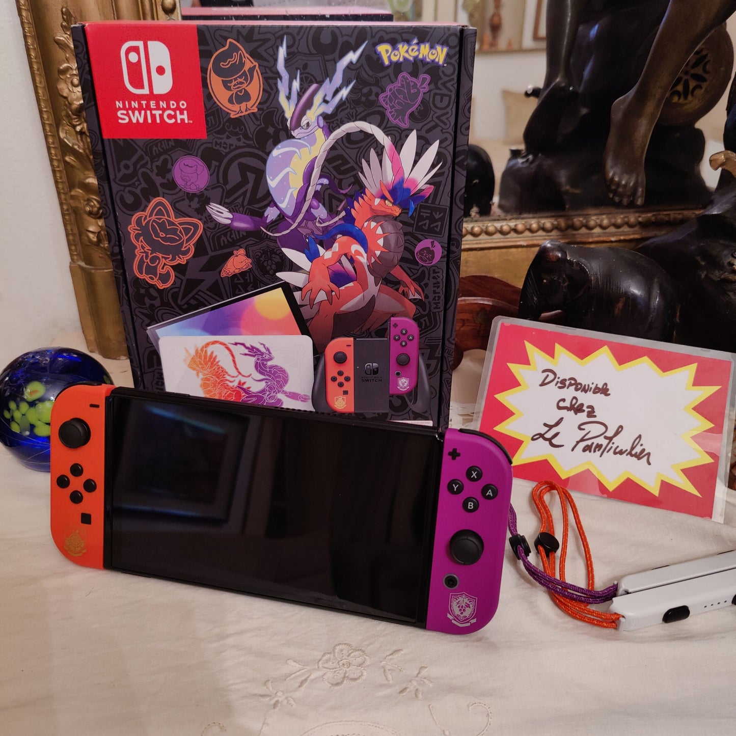 Nintendo Switch OLED | Edition Limité | Pokémon Scarlet & Violet -Parfaite Etat-