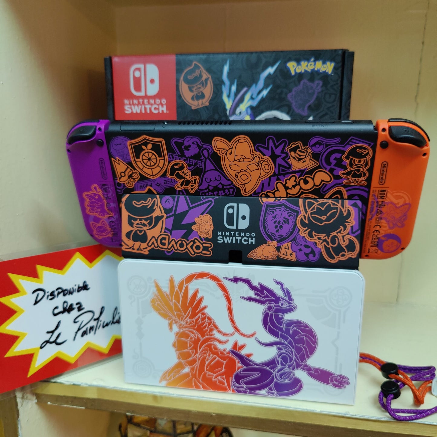 Nintendo Switch OLED | Edition Limité | Pokémon Scarlet & Violet -Parfaite Etat-