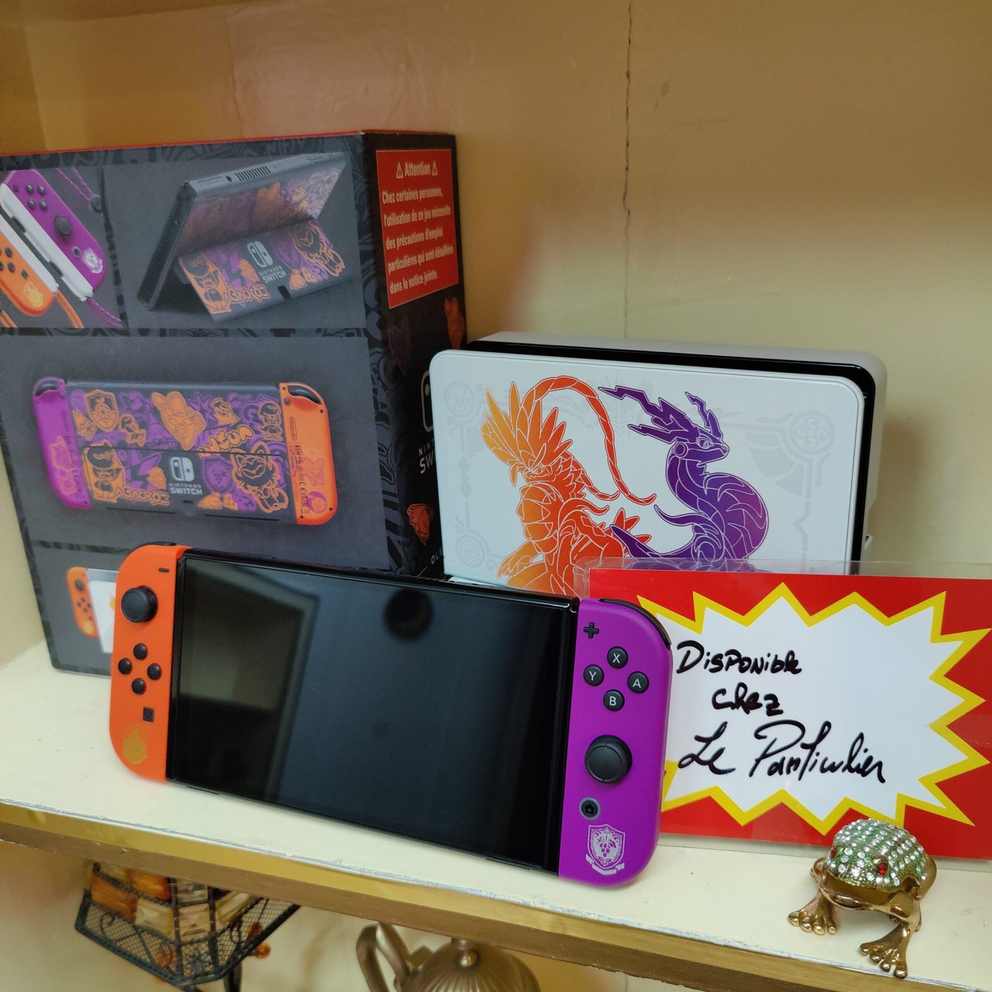 Nintendo Switch OLED | Edition Limité | Pokémon Scarlet & Violet -Parfaite Etat-