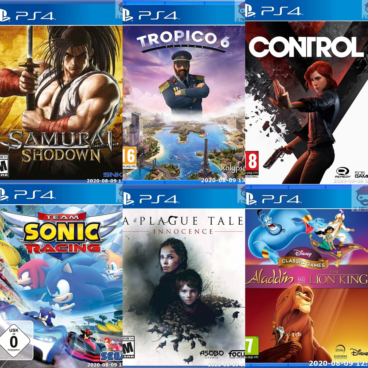 Chargement Jeux PS4 (Version 11.00 Maximum)