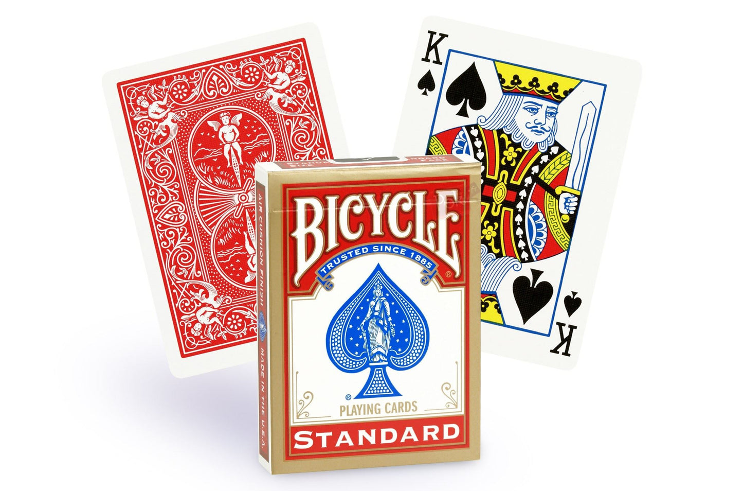 Bicycle Cartes Standard - MADE IN USA - RED / BLUE