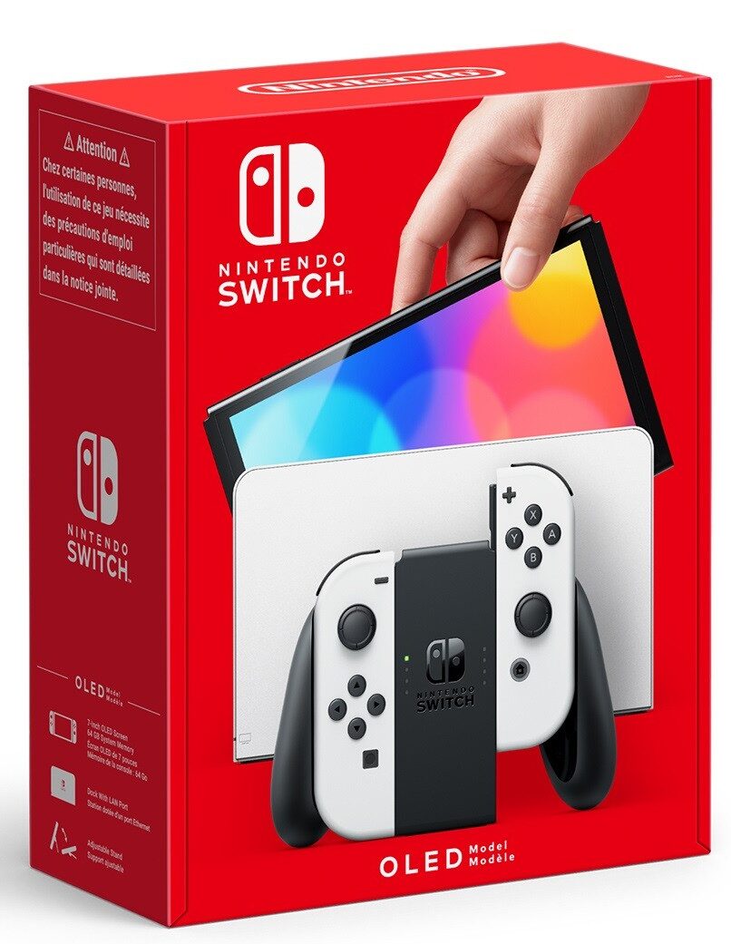 نينتندو سويتش OLED (أبيض)