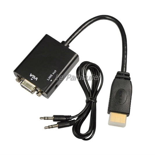 Adaptateur VGA/HDMI (Console sur Ecran Pc)