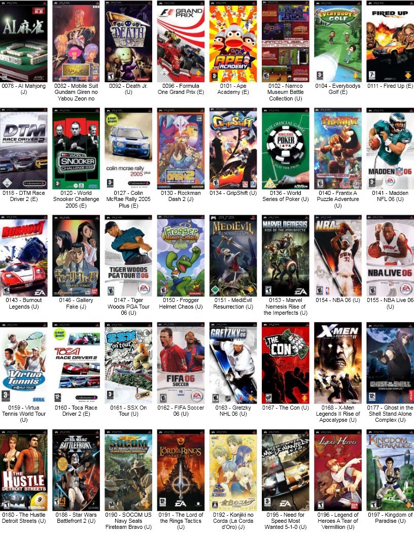 تحميل ألعاب PSP