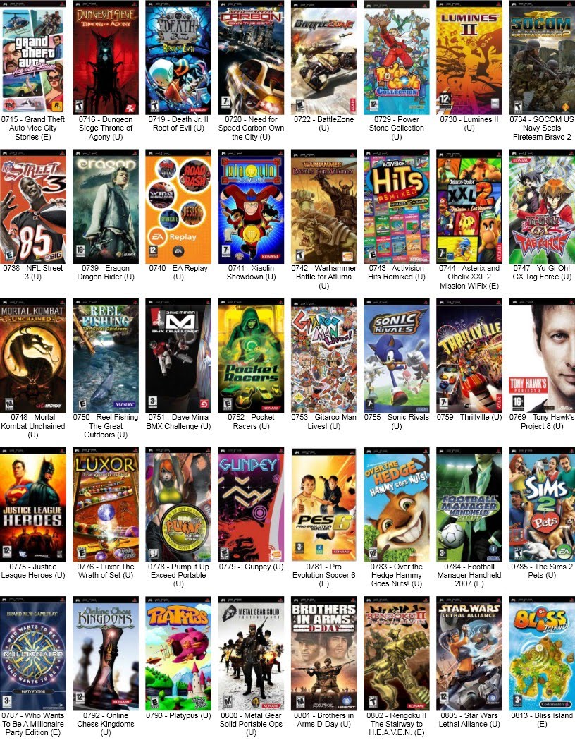 تحميل ألعاب PSP