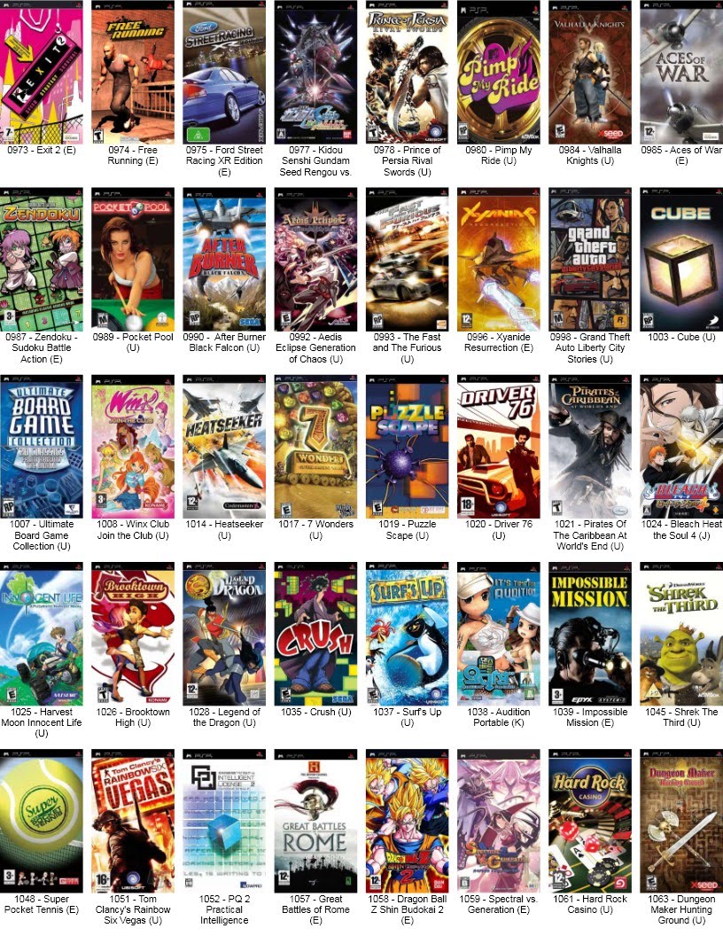 تحميل ألعاب PSP