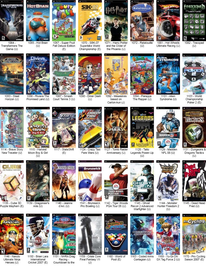 تحميل ألعاب PSP