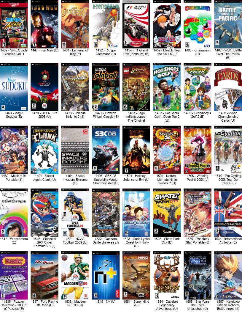 تحميل ألعاب PSP