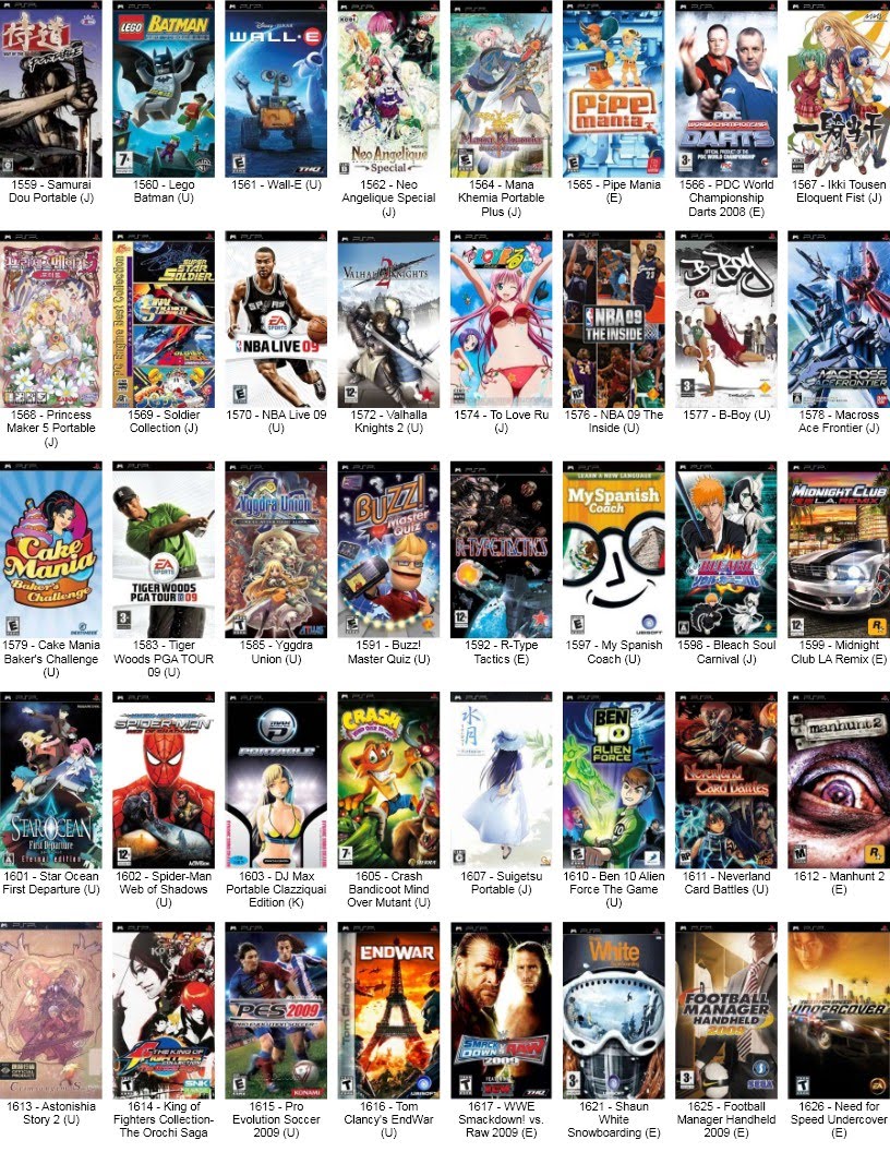 تحميل ألعاب PSP