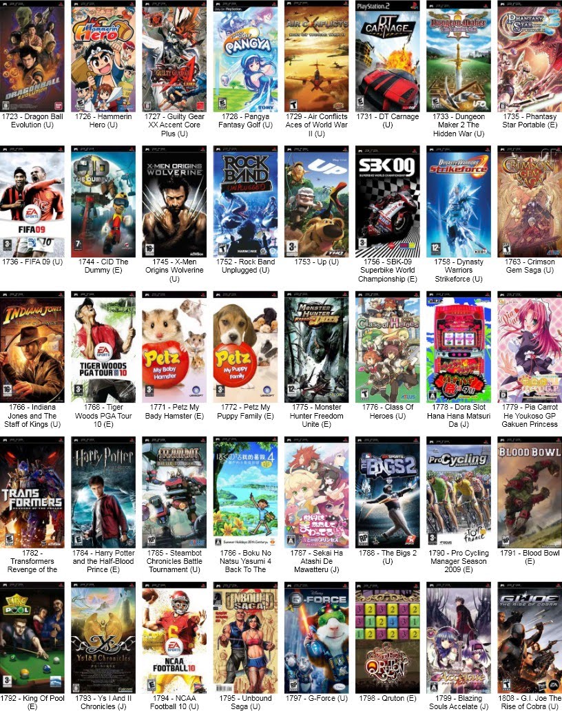 تحميل ألعاب PSP