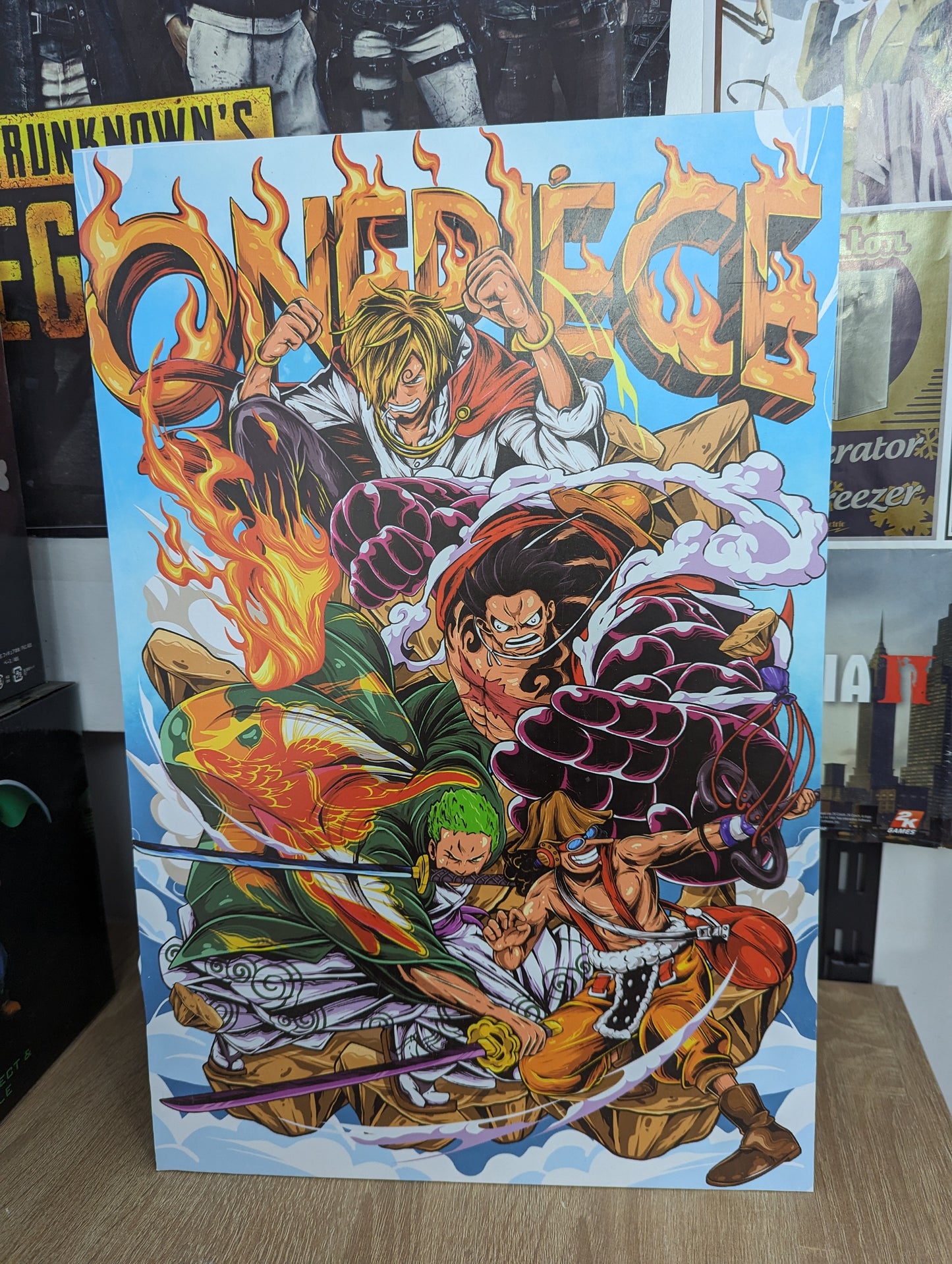 Plaque en Forex One Piece 30x40 cm