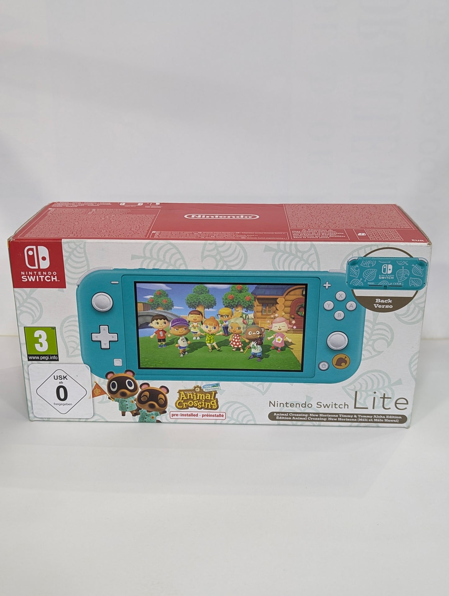 Console Nintendo Switch Lite Edition Animal Crossing (Flashé+Jeux) 128Gb Occasion♻️