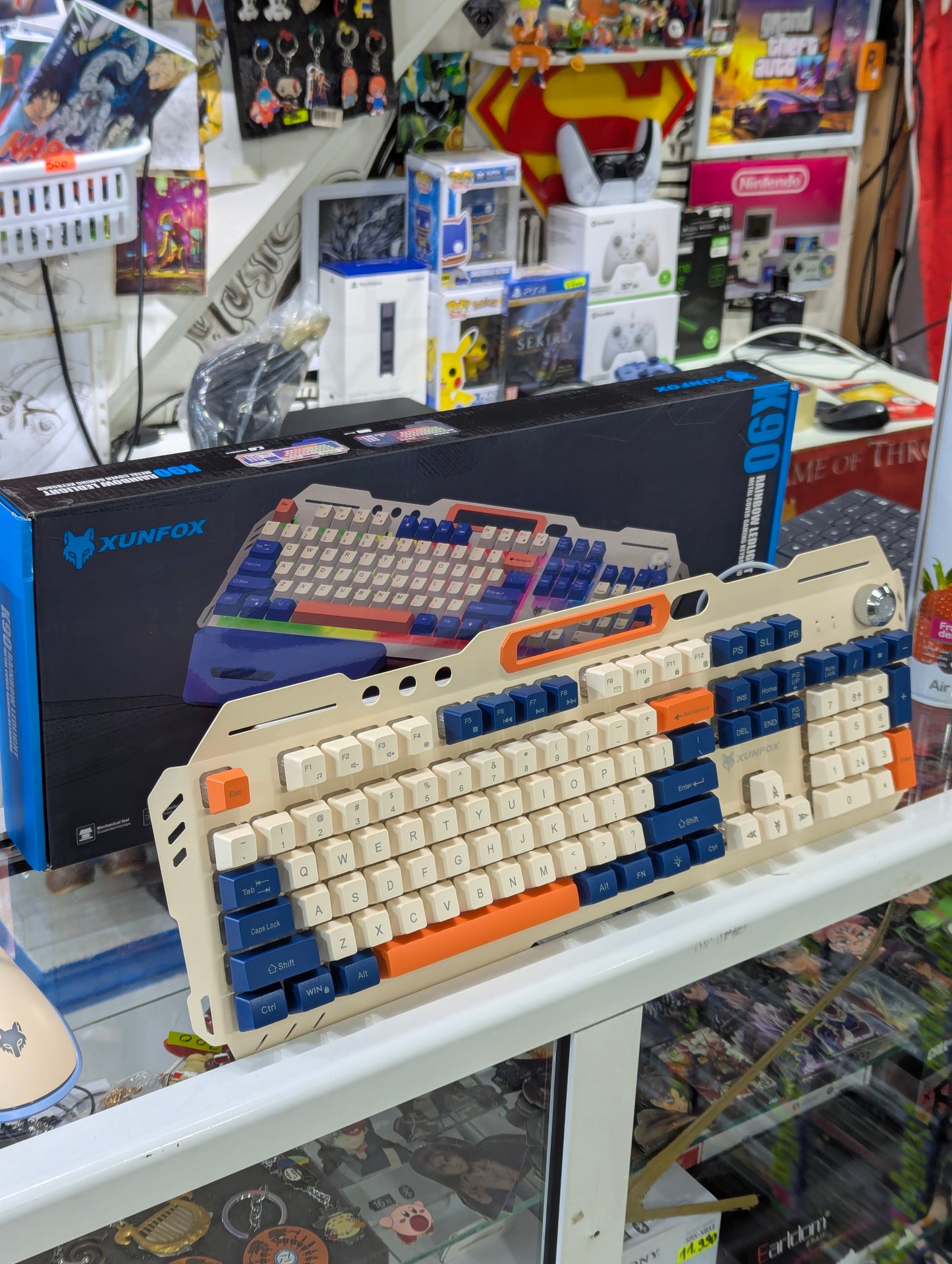 Clavier Filaire a Membrane Xunfox K90