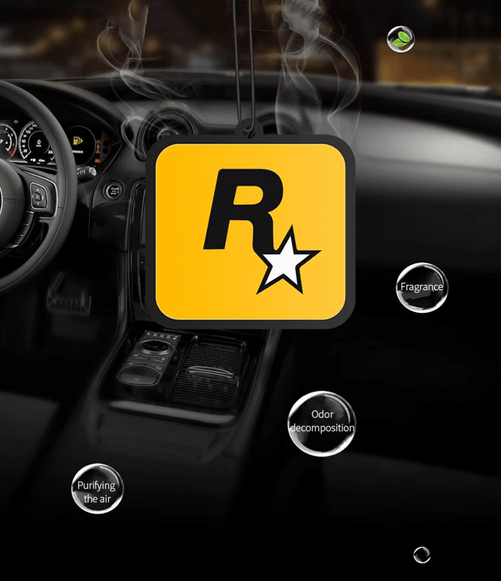 Pendentif parfumé pour Rétroviseur -Rockstar-