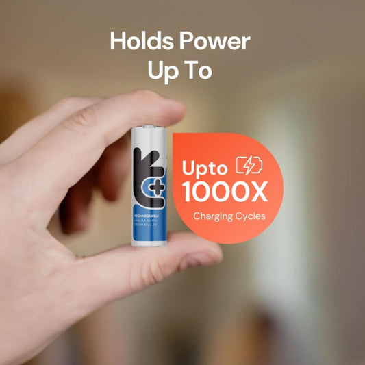 2x Piles rechargeable 2700mah Uniross