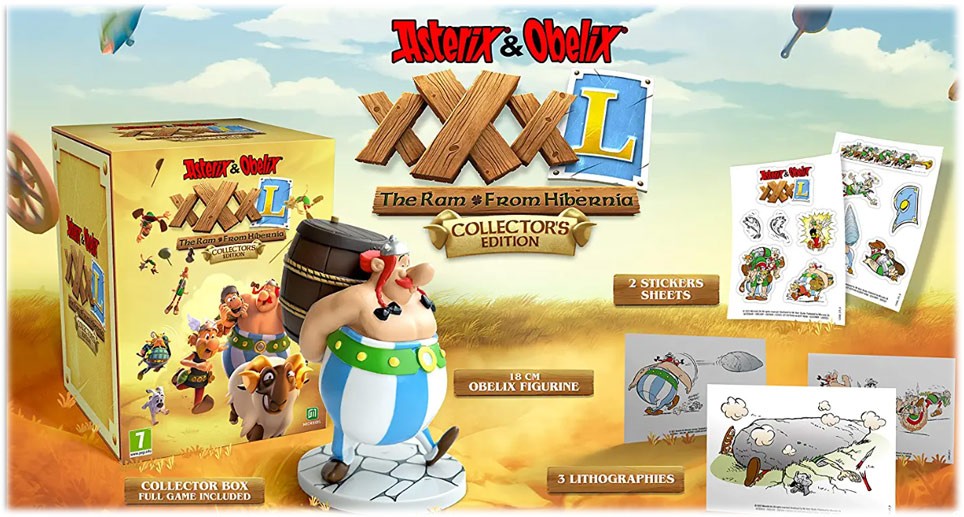 Astérix & Obélix XXXL Le Bélier d'Hibernie Edition Collector PS4